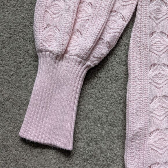 Express Women’s Open Front Pink Cardigan (S) - Picture 4 of 4